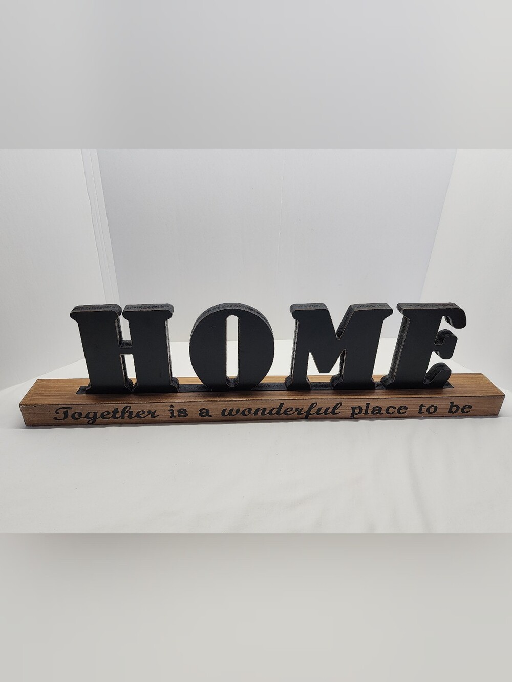 Rustic Farmhouse HOME Decorative Wooden Letter Sign